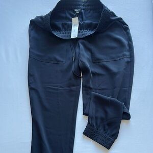 Ann Taylor Charcoal Jogger Pants